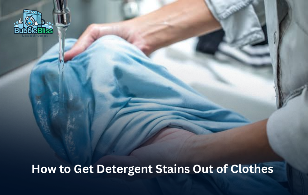 how to get detergent stains out of clothes