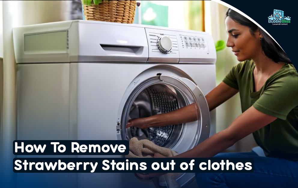 how to remove strawberry stains