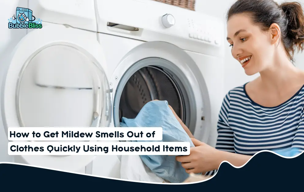 how to get rid of mildew smell in clothes