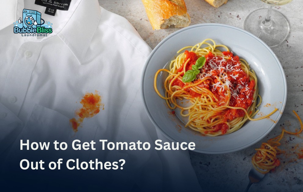 how to get tomato sauce out of clothes