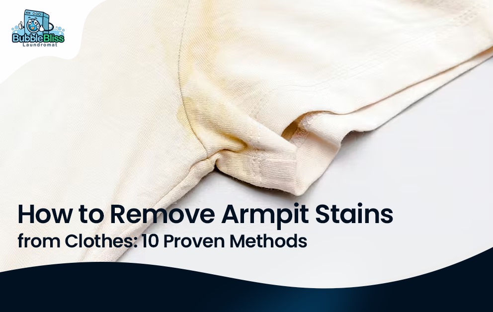 how to remove armpit stains