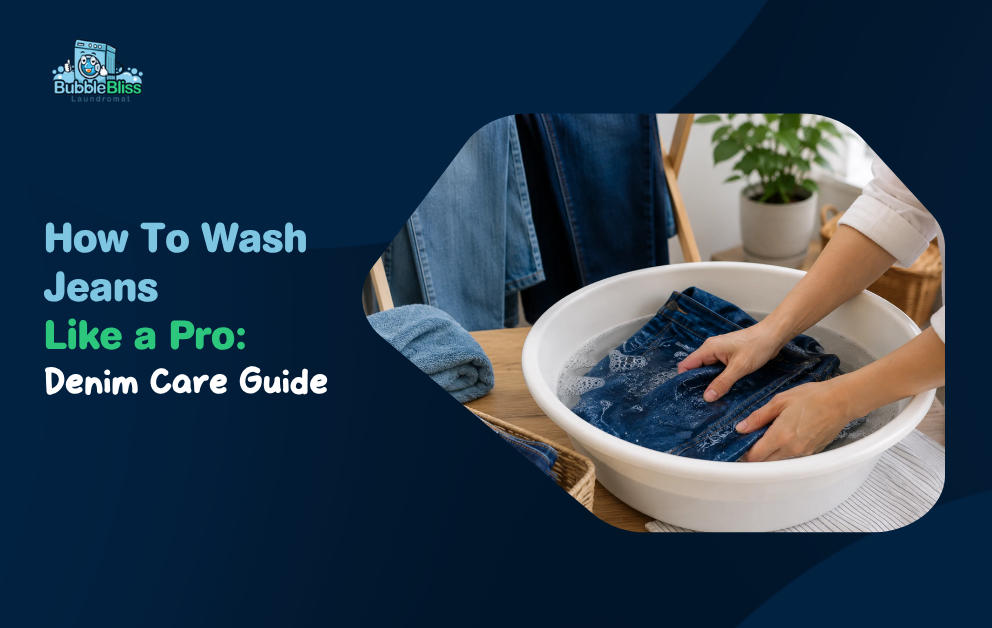 how to wash jeans