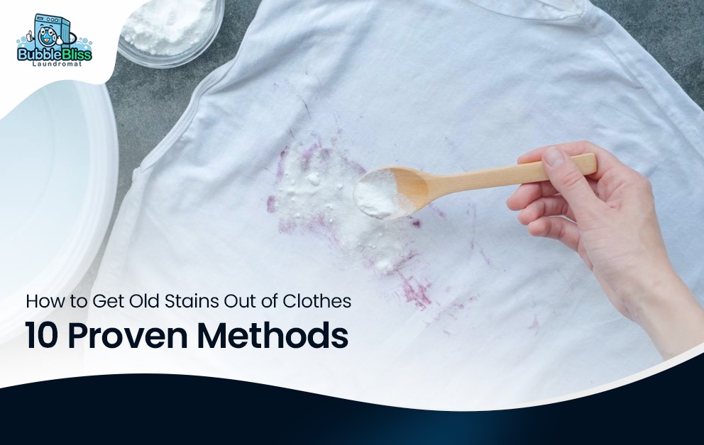 how to get old stains out of clothes