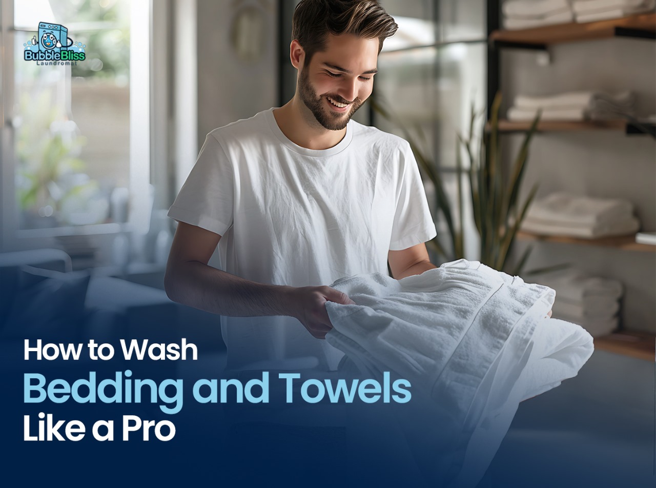 wash bedding and towels NYC