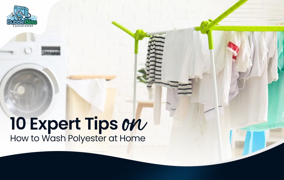 how to wash polyester