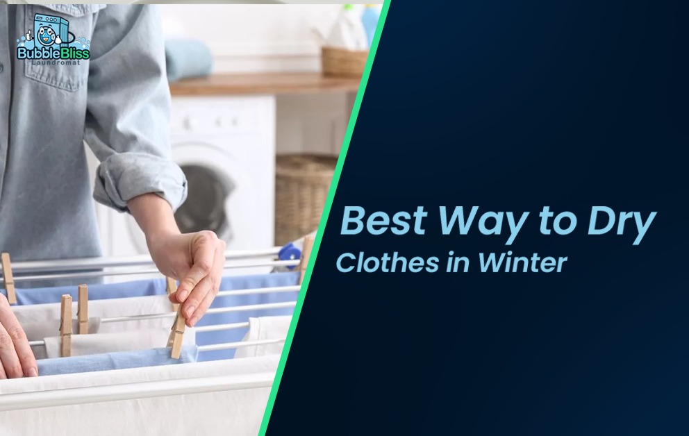 best way to dry clothes in winter