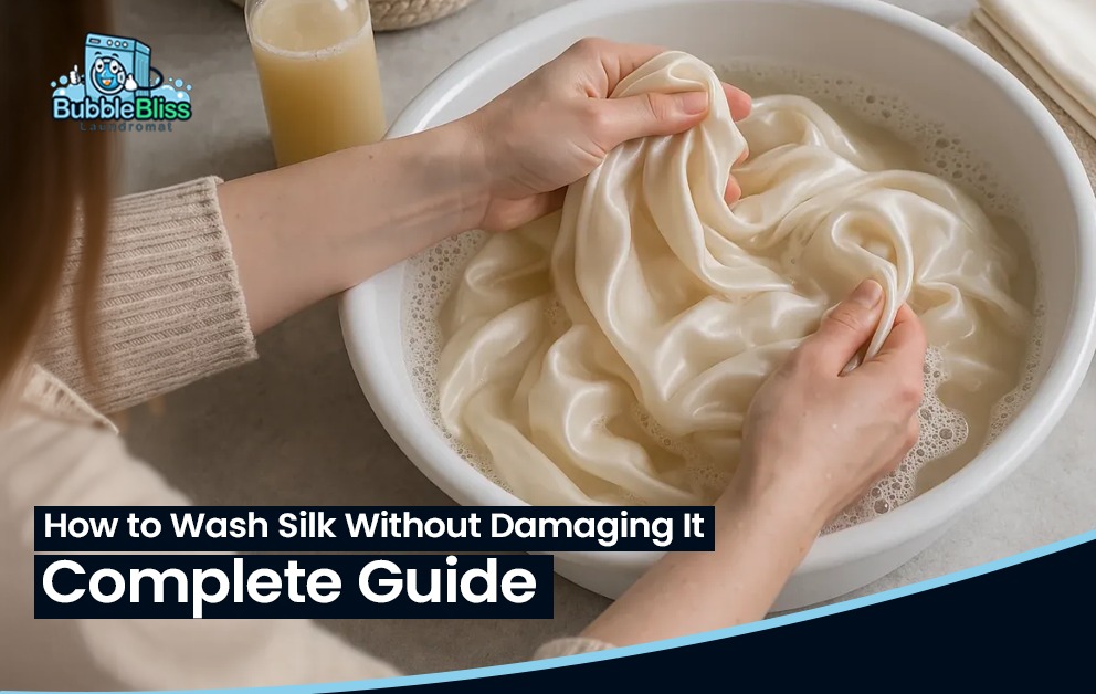 how to wash silk