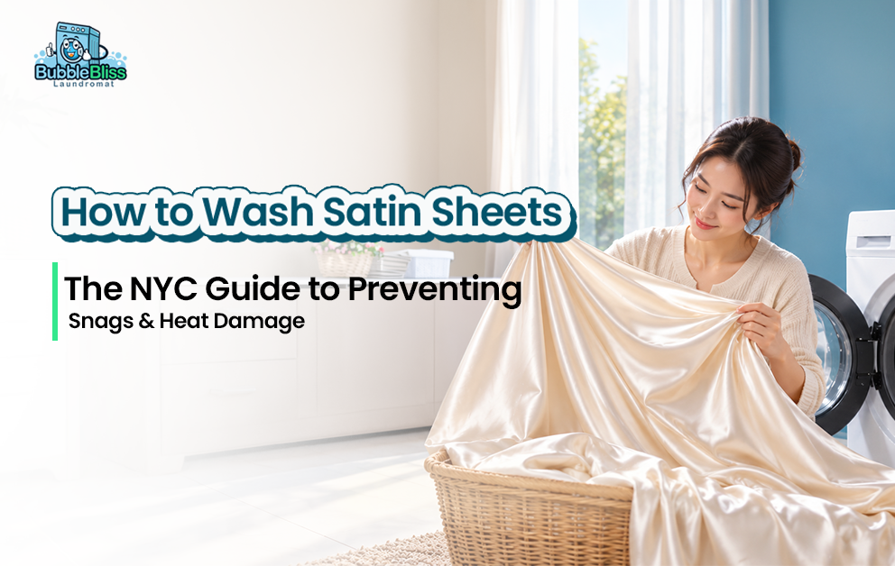 how to wash satin sheets