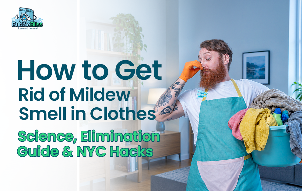 how to get rid of mildew smell in clothes